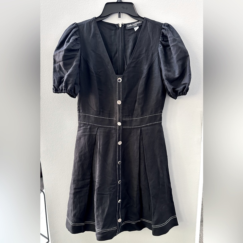 Karl Lagerfeld black dress